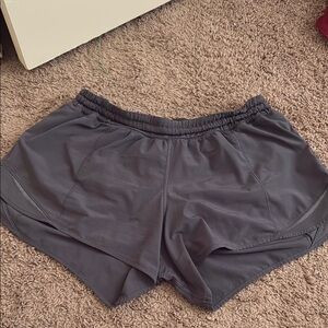 Women's Gray Athletic Shorts